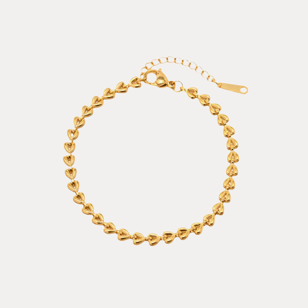 Golden Heart Bracelet