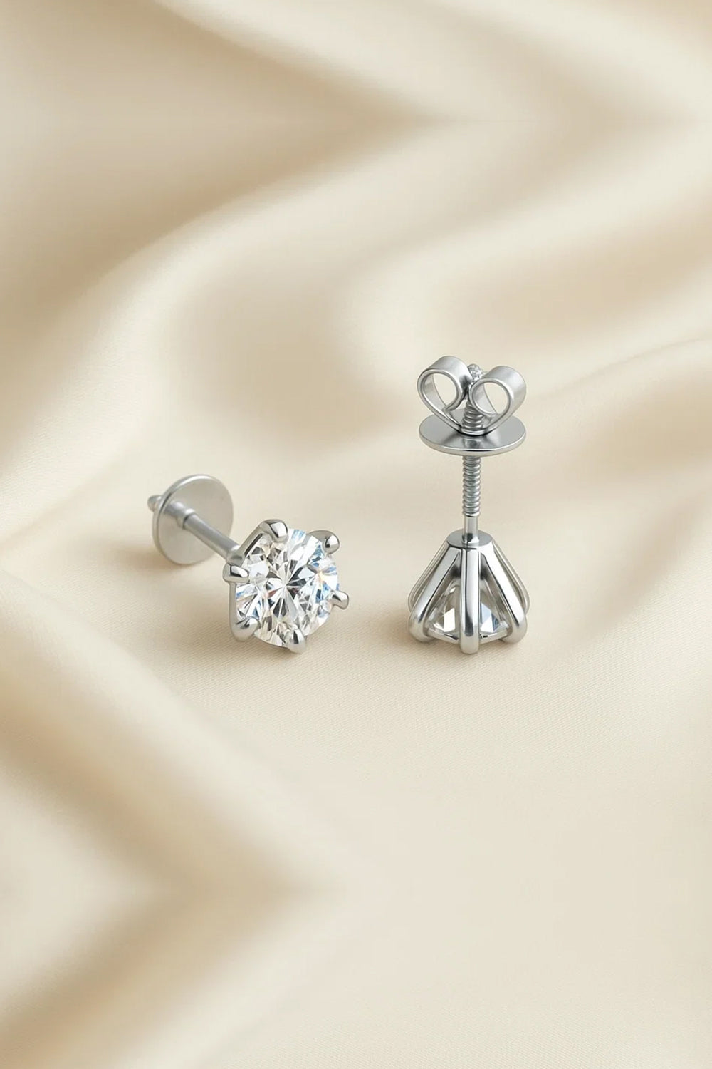 Radiance Moissanite Studs