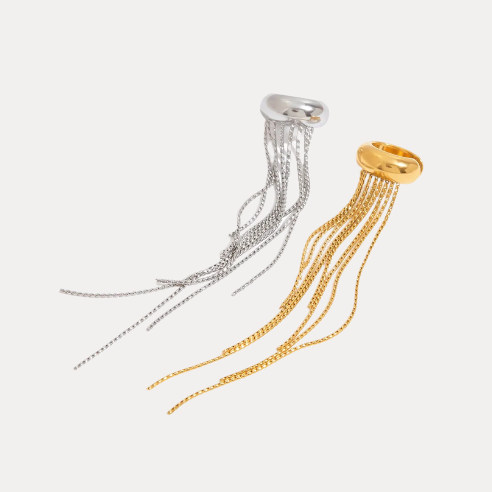 Tasseled Cuffs Earring