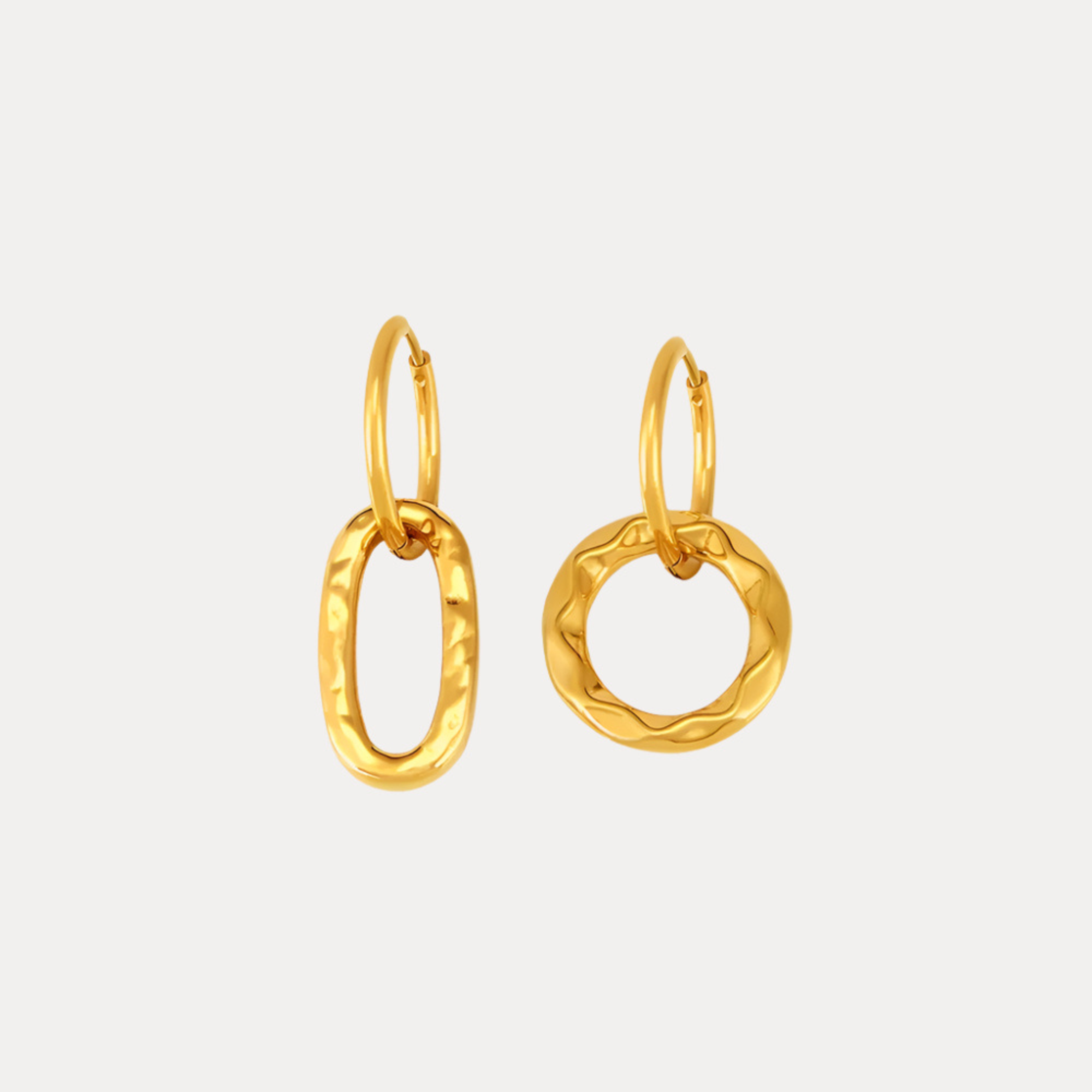 Gold Hoop Earring