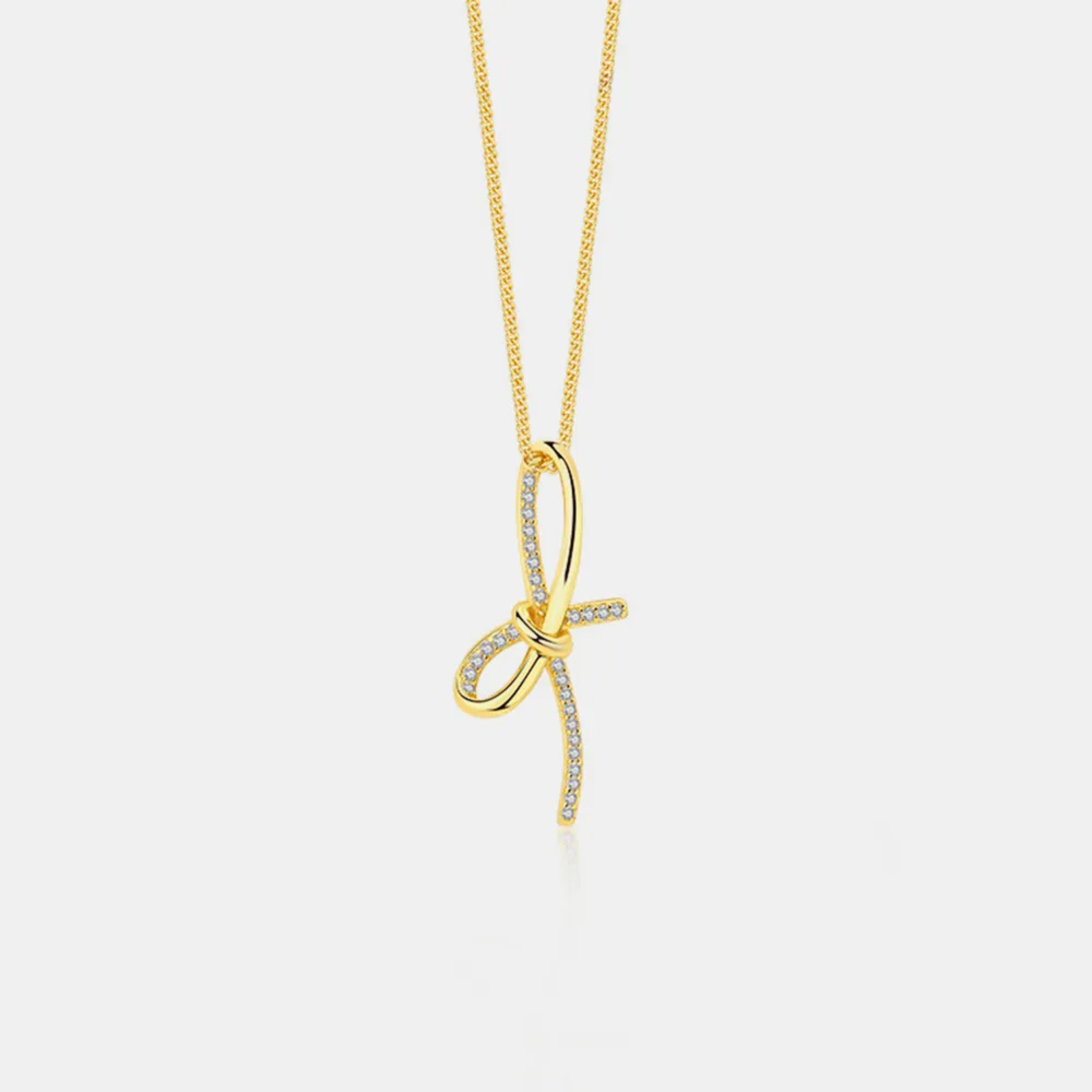 Elegant Bow Necklace