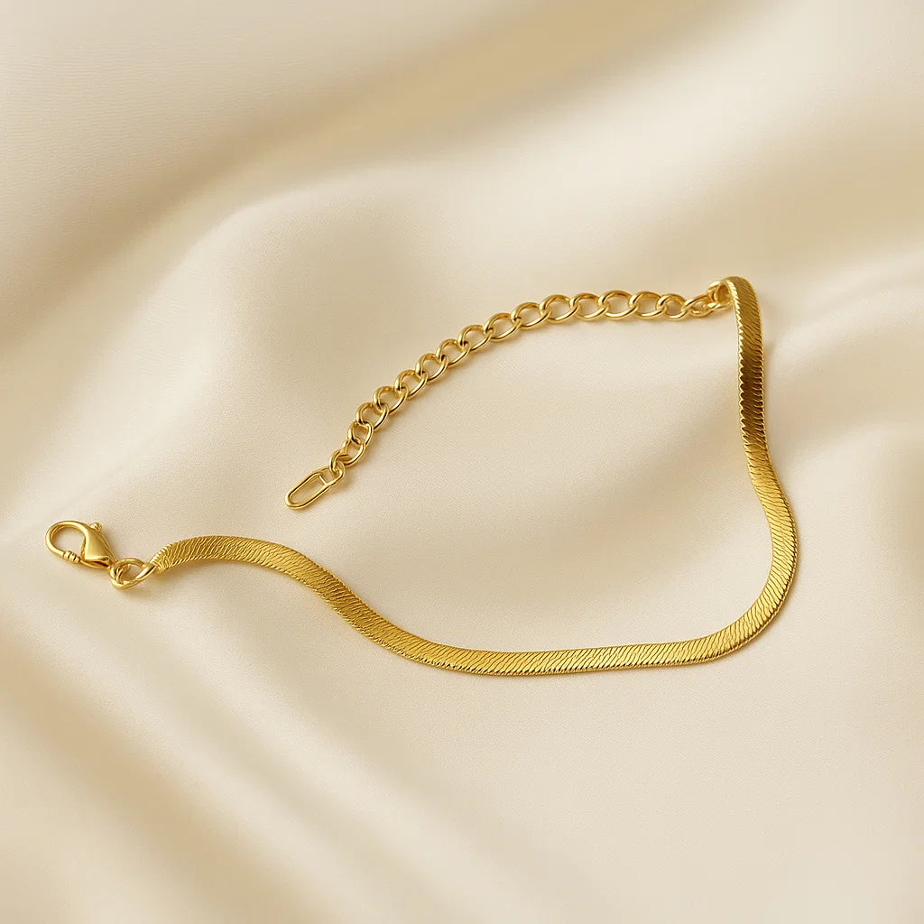 Golden Duo Anklet Bracelet