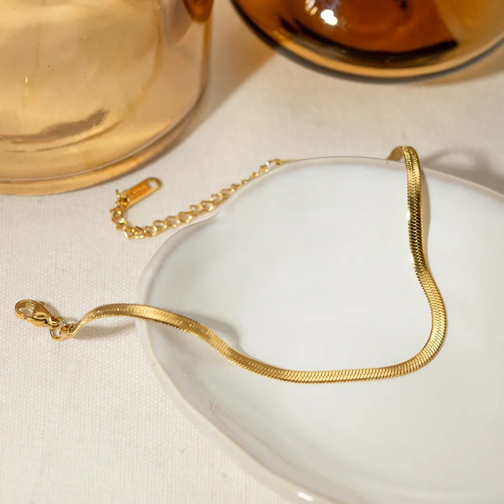 Golden Duo Anklet Bracelet