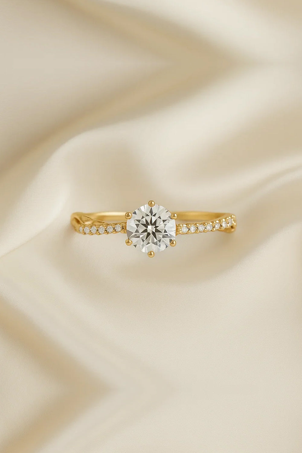 Twisted Gold Ring