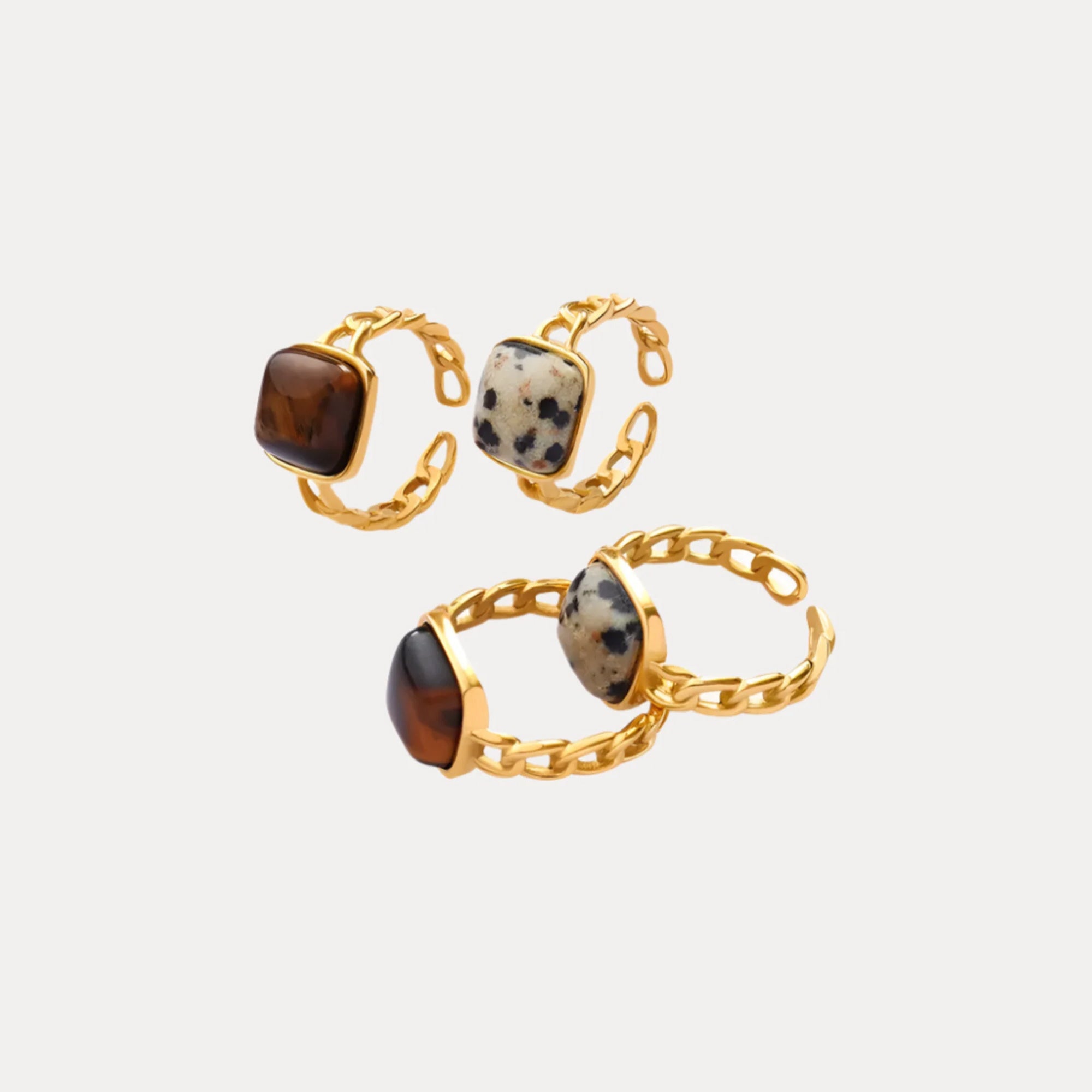 Raw Gemstone Ring