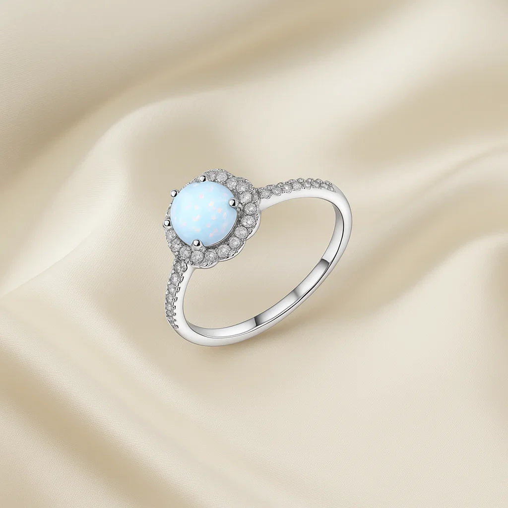 Moonstone Embrace Ring